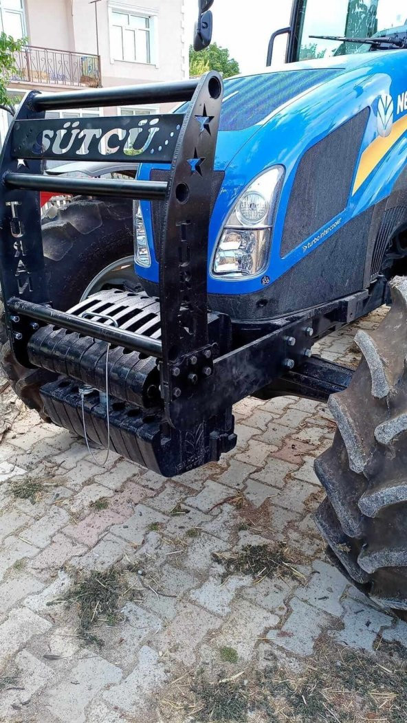 New Holland Traktör Tampon Ön Ağırlık-Tüm Modeller 10 mm (35-45 kg) - 3