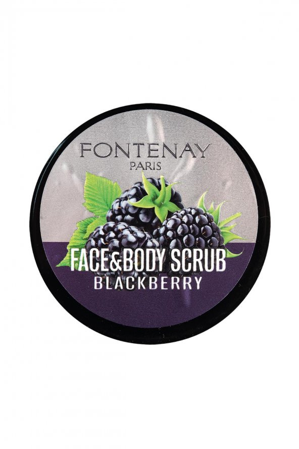 Fontenay Face And Body Yüz Ve Vücut Için Peeling Etkili Scrub Yüz Maskesi Böğürtlen 350ML - 3