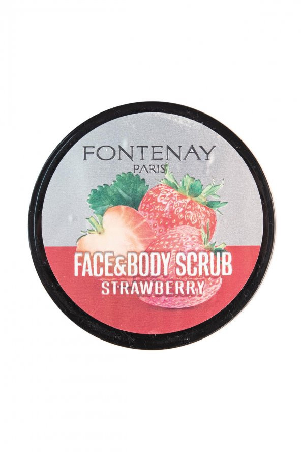 Fontenay Face And Body Yüz Ve Vücut Için Peeling Etkili Scrub Yüz Maskesi Çilekli 350ML - 3