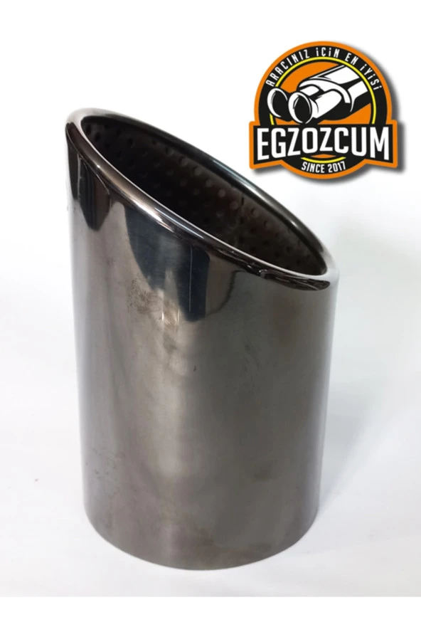 Paslanmaz Krom Tekli Egzoz Ucu - Resim 4