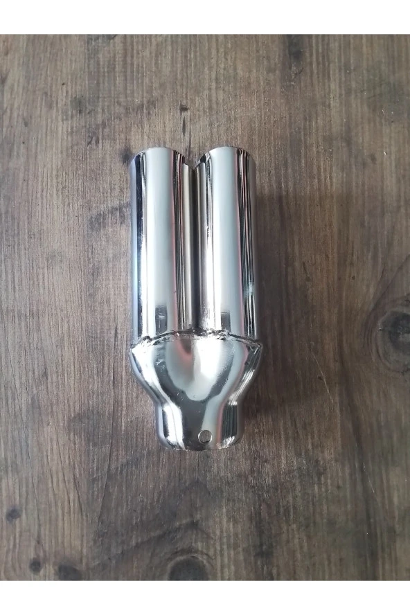 Çifli Nikelaj Her Araca Uyumlu Sessiz Egzoz Ucu - Resim 2