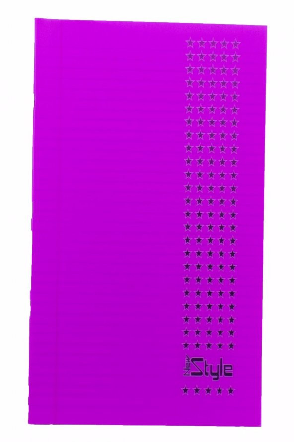 kareli  40 yaprak plastik kapak a4 boy defter