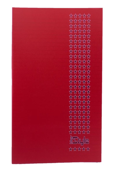 kareli 60 yaprak plastik kapak a4 boy defter - 5