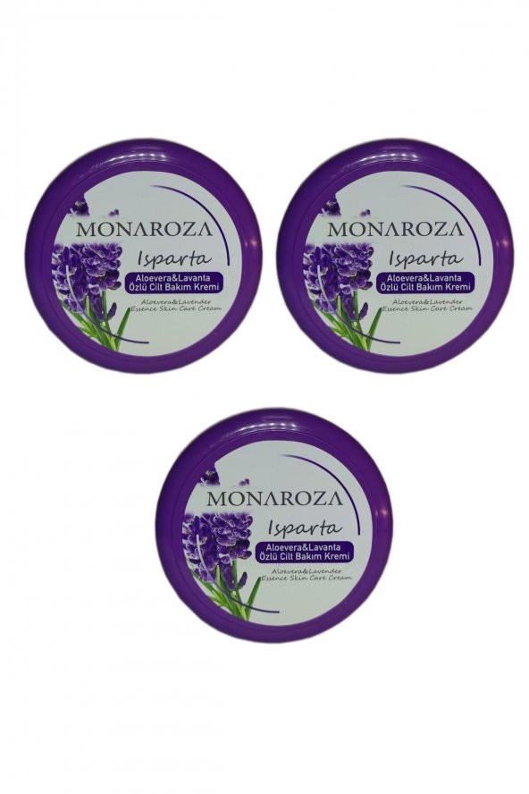 Aleovera Lavanta Özlü Cilt Bakım Kremi 3lü Set 40 ml X 3 Adet ürün görseli