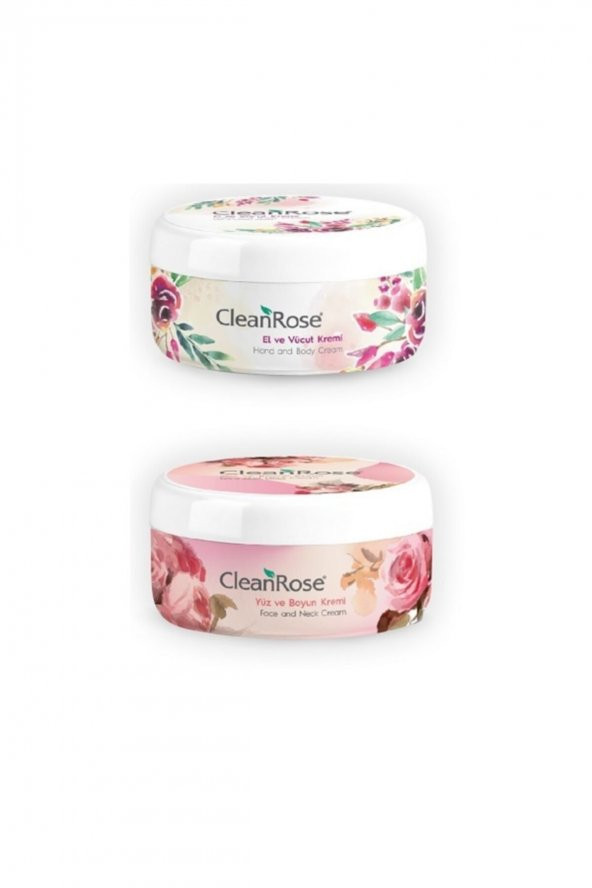 Yüz ve Boyun Kremi 125 ml + El ve Vücut Kremi 125 ml