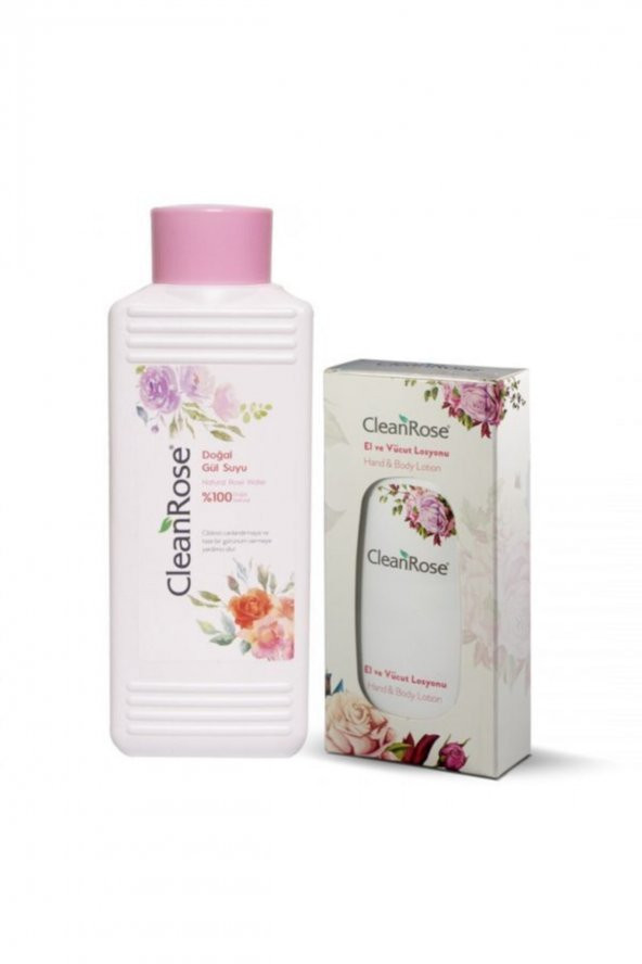 400 Ml Doğal Gül Suyu + 200 Ml Gül Losyonu - 1