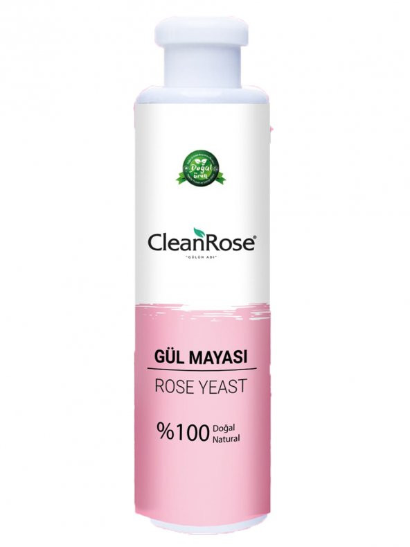Clean Rose  320 Frekans 100 Doğal ve Onaylı Gül Mayası 390 ml