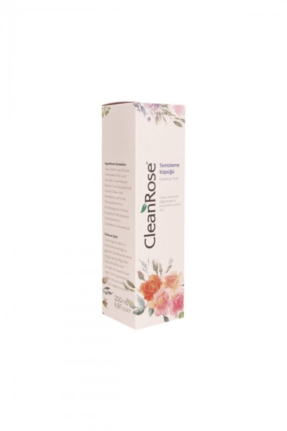 Cleanrose Temizleme Köpüğü 200 Ml