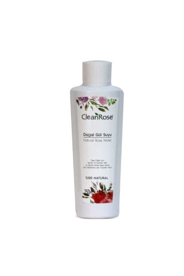 100 Doğal Gül Suyu 250 Ml