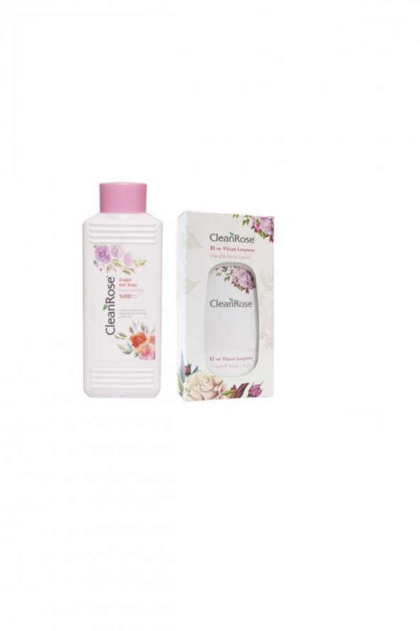 100 Doğal Gül Suyu + El Ve Vücut Losyonu 200 Ml