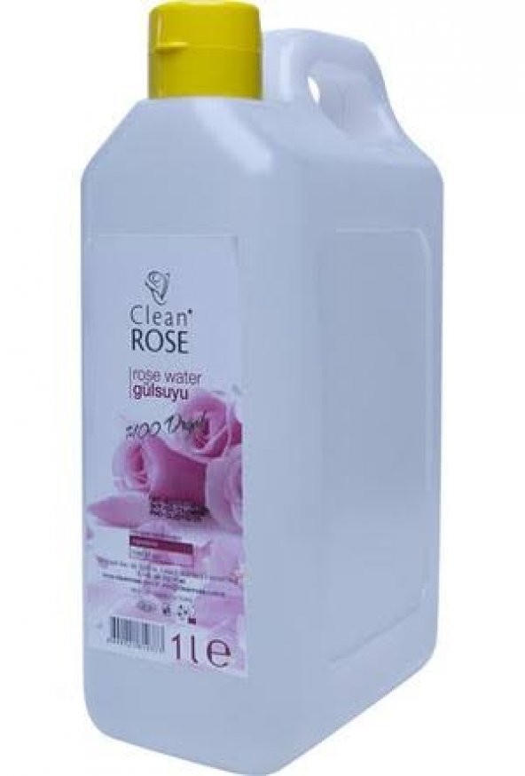Clean Rose 100 Doğal Gül Suyu 1000 ml - 2