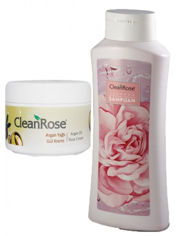 Clean Rose Saç Maske ve Bakım Seti - 1