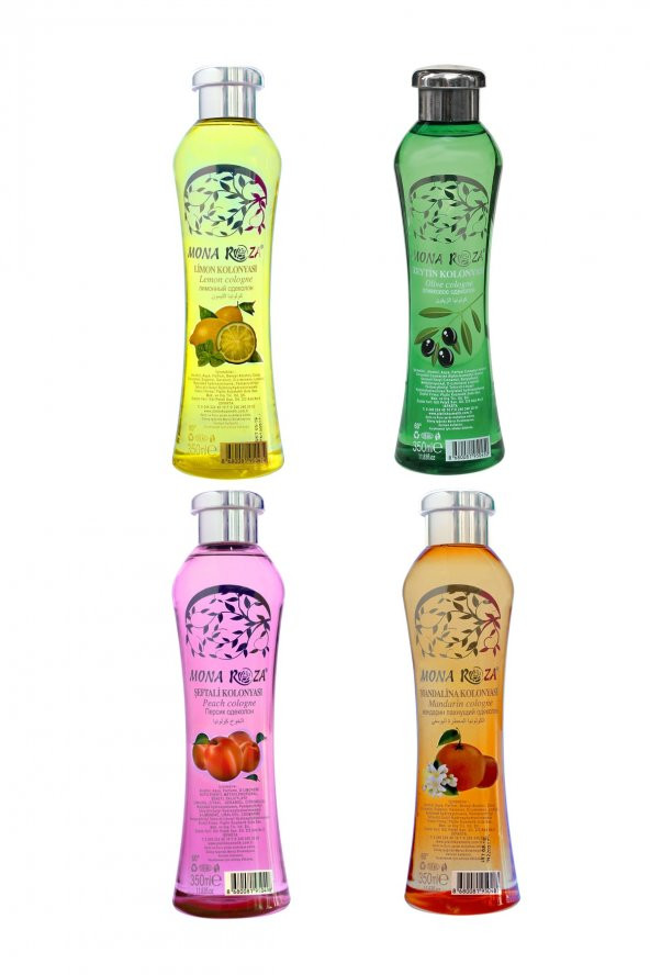 Efsane Kolonyalar Seti 4li Set 13 (350 Ml -4 Adet)