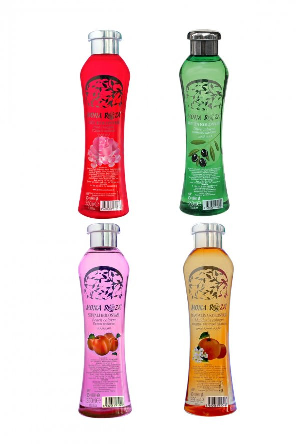 Efsane Kolonyalar Seti 4li Set 11 (350 Ml -4 Adet)