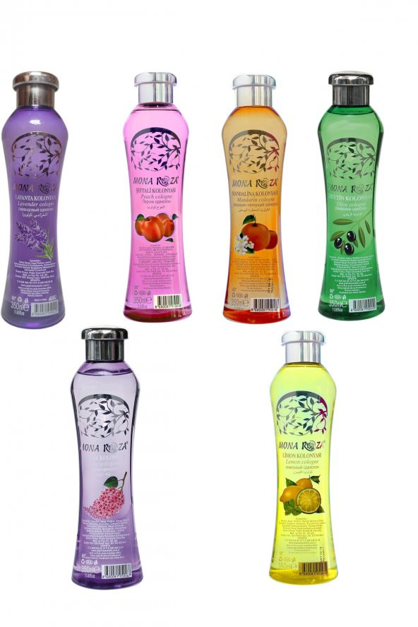 Efsane Kolonyalar Seti 6li Set 7 (350 Ml -6 Adet)