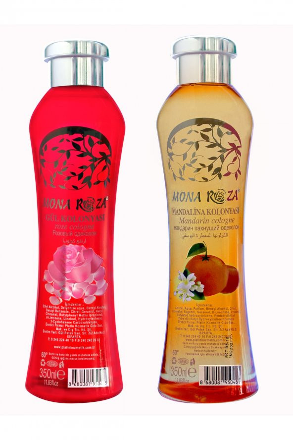 Efsane Kolonyalar Seti 2lü Set 6 (350 Ml -2 Adet)