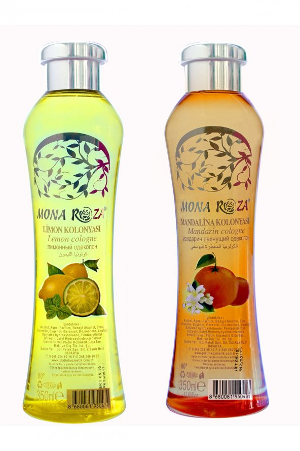 Efsane Kolonyalar Seti 2lü Set 18 (350 Ml -2 Adet)
