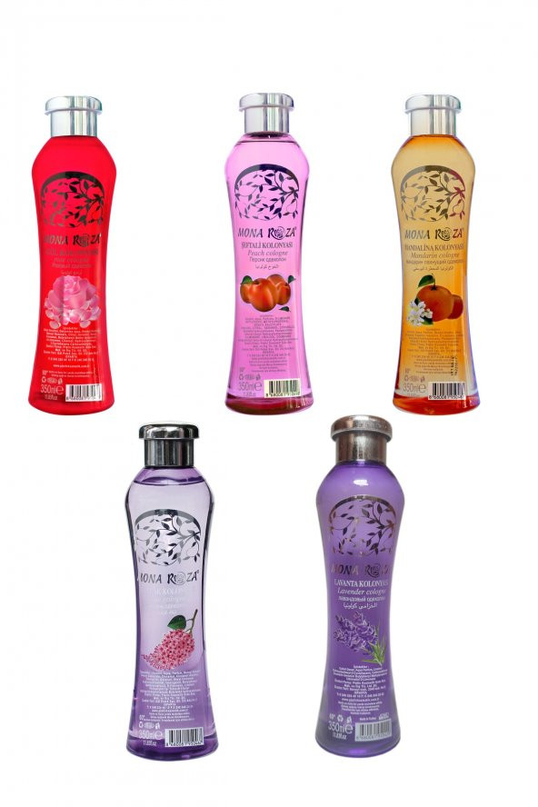 Efsane Kolonyalar Seti 5li Set 1 (350 Ml -5 Adet)