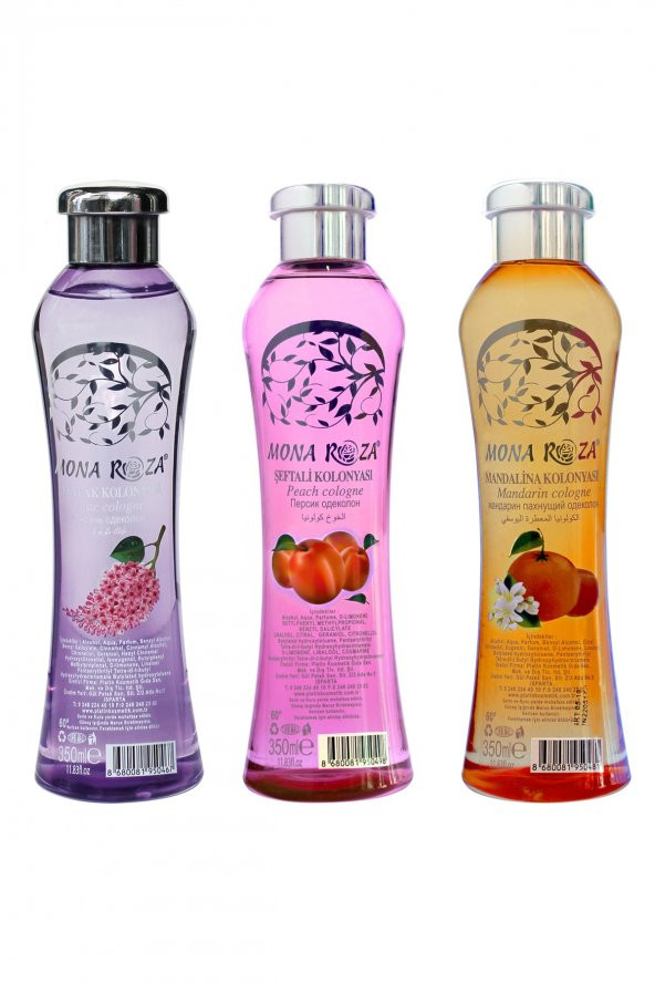 Efsane Kolonyalar Seti 3lü Set 1 (350 Ml -3 Adet)