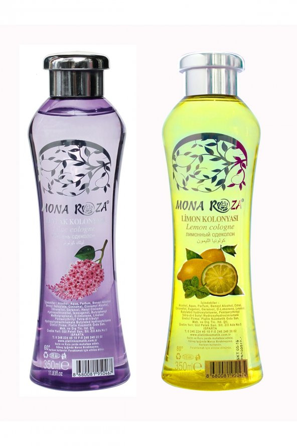 Efsane Kolonyalar Seti 2lü Set 12 (350 Ml -2 Adet)