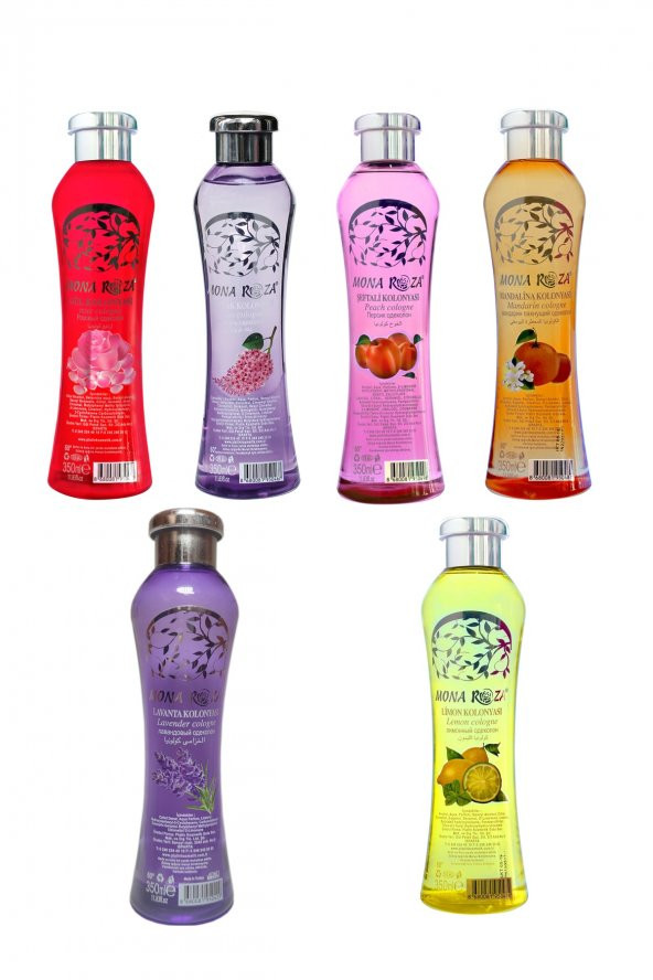 Efsane Kolonyalar Seti 6li Set 2 350 ml 6 Adet