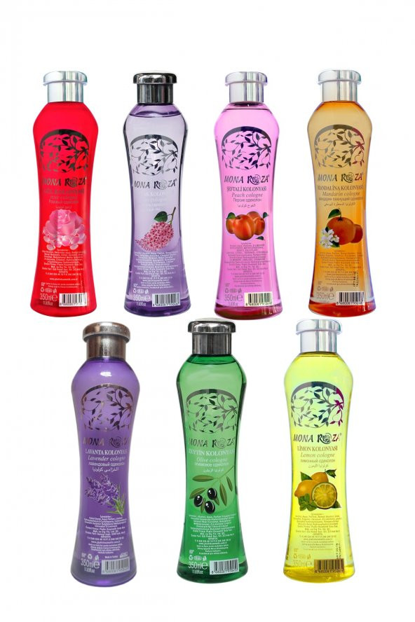 Efsane Kolonyalar Seti 7li Set (350 Ml -7 Adet)