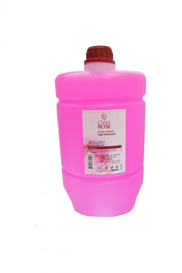 Cleanrose Gül Kolonyası 5000 Ml