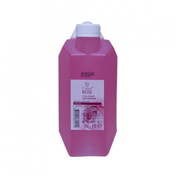 Cleanrose Kalıcı Gül Kolonya (Klasik) 1000 ml - 2