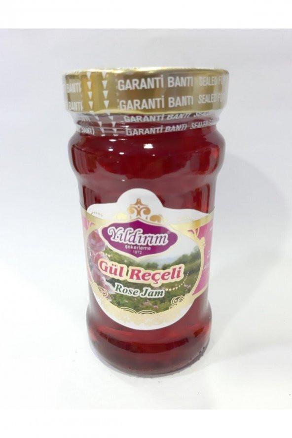 Gül Reçeli 400 gr Cam Kavanoz - 2