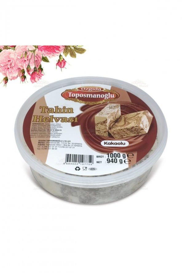 Kakaolu Tahin Helva 940 Gr
