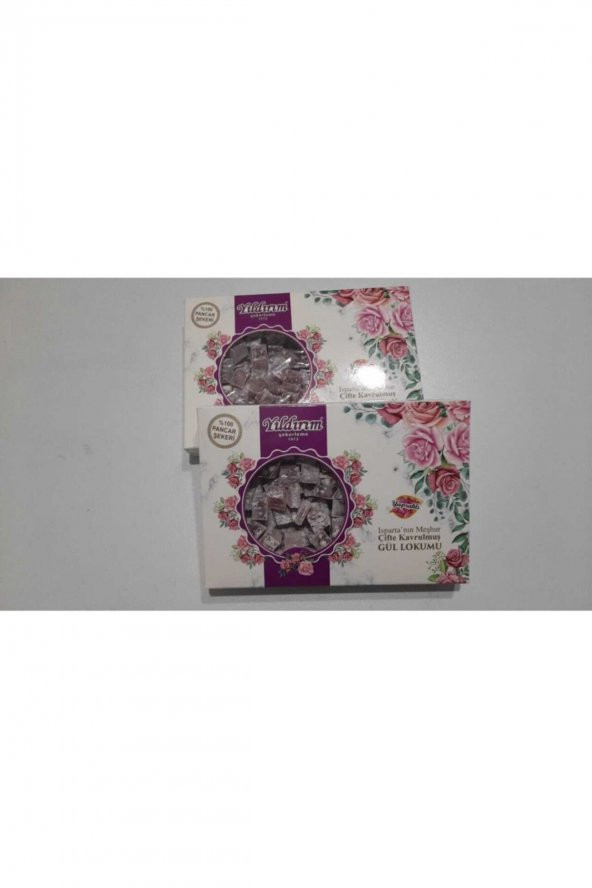 Çifte Kavrulmuş Yapraklı 200 Gr Lokum - 2