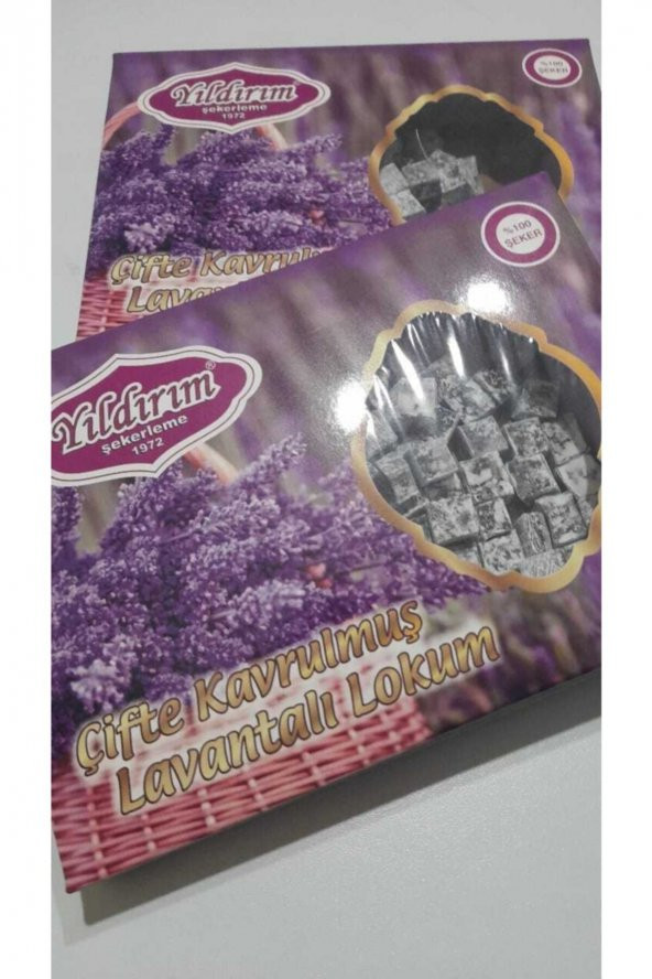 Çifte Kavrulmuş Lavanta Lokumu 200 Gr - 2