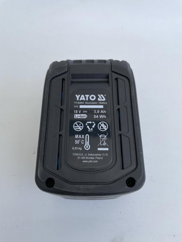 Yato 18V 3.0Ah Li-ion Akü YT-82843 (Kutusuz) - 6