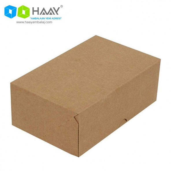 Haay Ambalaj 20x13x7,5cm E-ticaret Kargo Kutusu 4 Nokta-testliner(25adet)