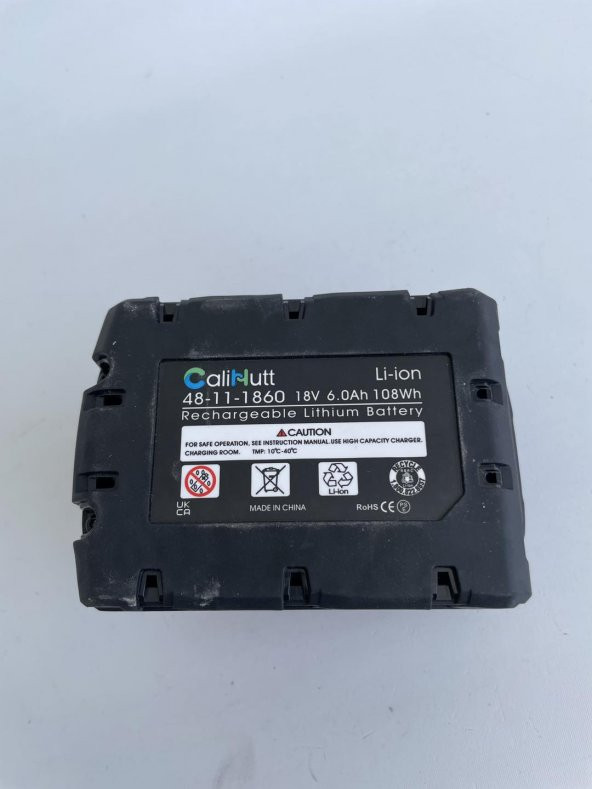 Calihutt 18V 6.0Ah Li-ion Akü 48-11-1860 (Kutusuz) - 6