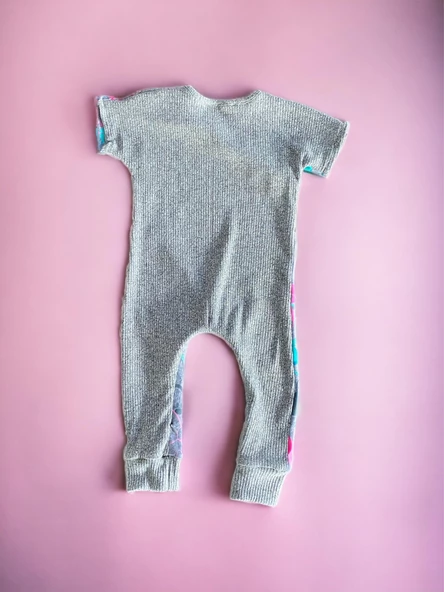 Minique Sevimli Fare Pembe Bebek Tulumu - 6