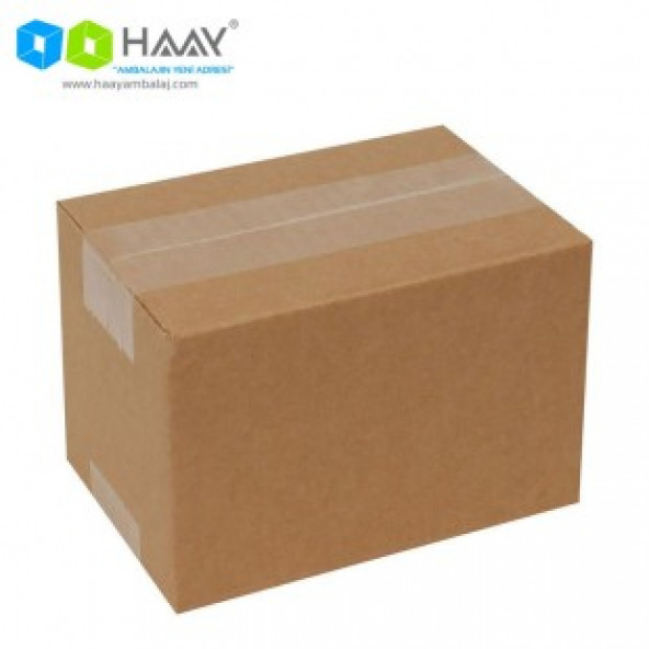 HAAY AMBALAJ 15x10x10cm Tek Oluklu Koli (25 Adet)