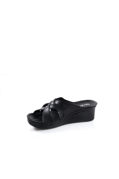 Aryan 55-945 Orto pedik Dolgu Topuk Kadın Günlük Terlik - 2