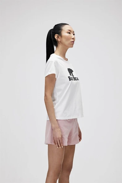 Bad Bear 21.03.07.010-C04 Logo Tee Kadın T-Shirt