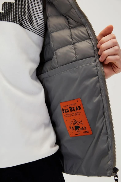 Bad Bear 21.02.15.009-C78 Miner Puffer Erkek Mont - 2