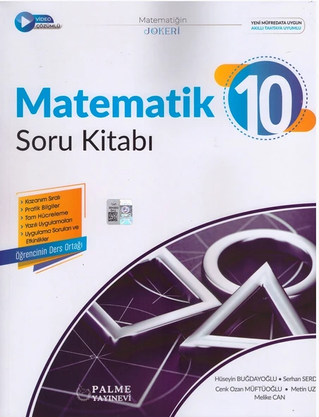 PALME 10.SINIF JOKER MATEMATİK SORU KİTABI