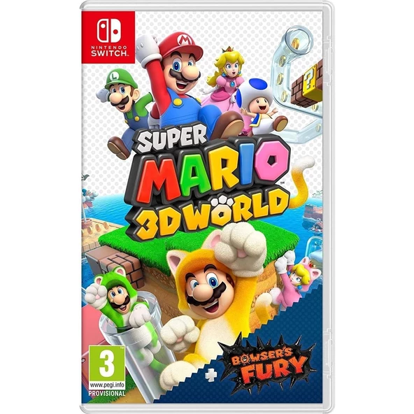 Super Mario 3D World + Bowser's Fury Nintendo Switch Oyun