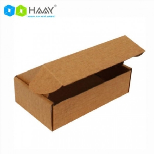 HAAY AMBALAJ 12x8x6,5cm Kilitli Kutu - Kraft (30ADET) ürün görseli 1