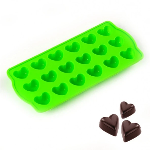 Hayal Sepeti Kalp Çikolata ve Buz Kalıbı - 10