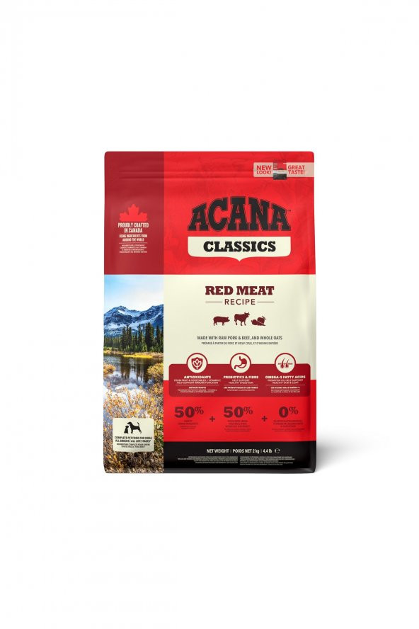 Classics - Red Meat Köpek Maması 2 Kg - Tüm Irk Ve Yaşam Evreleri Için