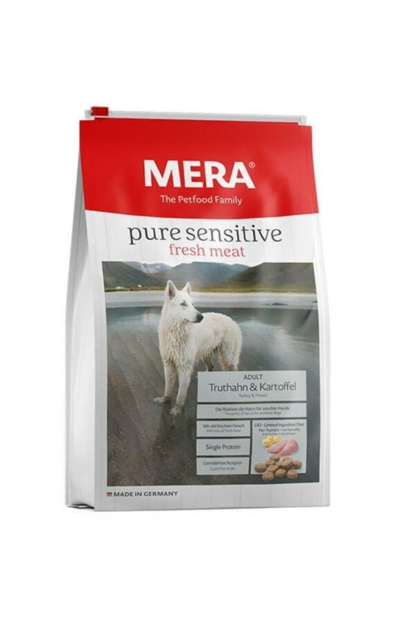 Pure Sensitive Tahılsız Hindi Ve Patatesli Köpek Maması 4 Kg