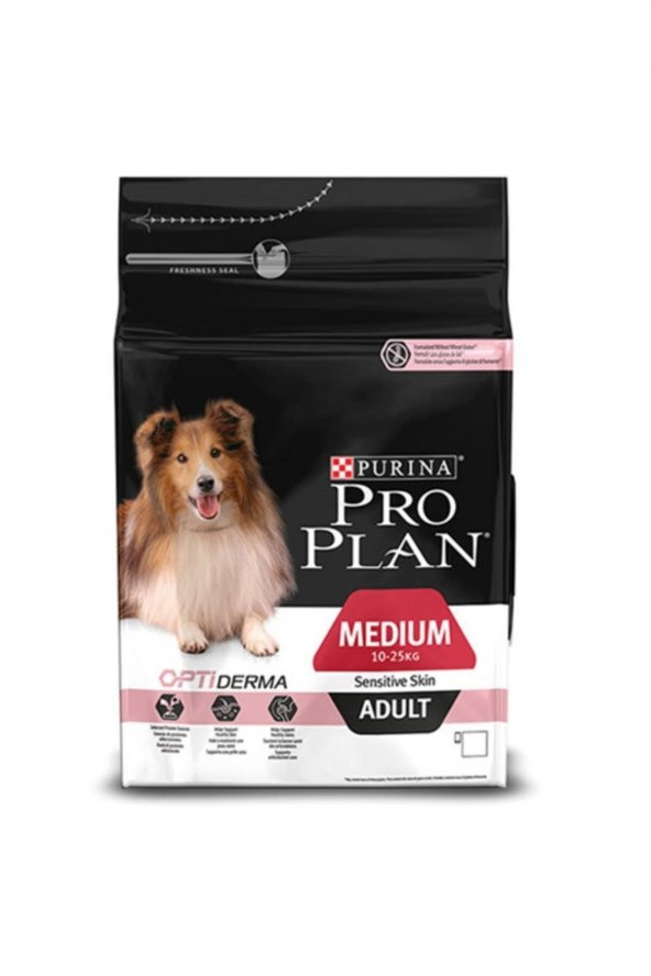 Pro Plan Medium Somonlu Hassas Yetişkin Köpek Maması 3kg