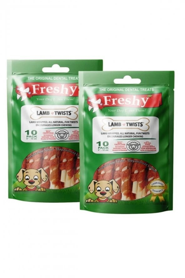 Lamb Twists Kuzulu Köpek Ödül Maması 2 X 100 Gr. (2 ADET)