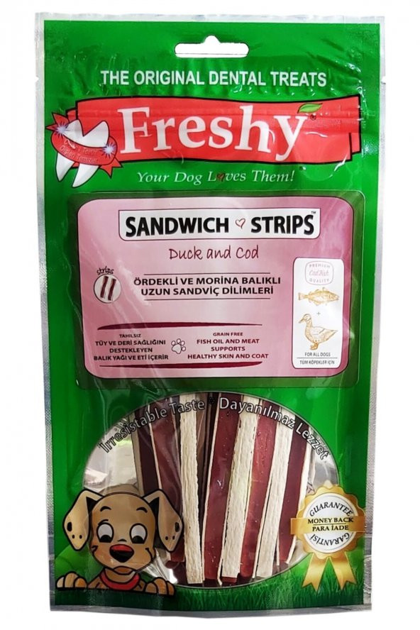 Sandwich Ördekli Ve Morina Balıklı Sanddviç Dilimleri. 80 Gr ürün görseli 1