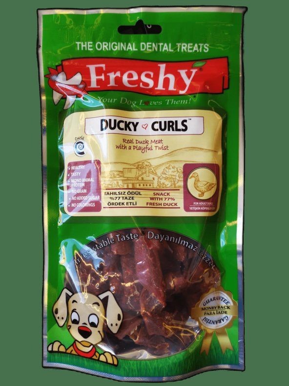 Freshy Taze Ördek Etinden Curl Ödül 55gr ürün görseli 1